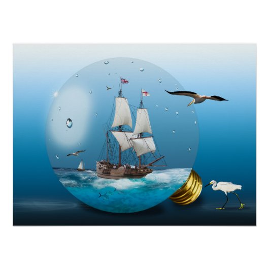 電球の船 ポスター (正面)