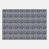 電球の花と両性蝶 ラッピングペーパーシート (正面)