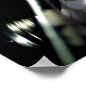 電球を押しつぶす ポスター (角)