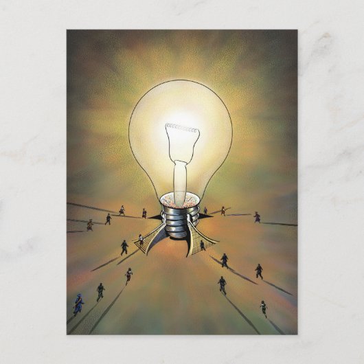 電球アリーナはがき ポストカード (正面)