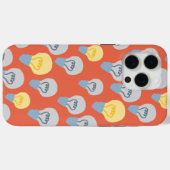 電球イラストレーション明るいアイディアパターン Case-Mate iPhoneケース (裏面 (横))