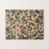 電球グレーの不可能な挑戦パター ジグソーパズル (横)