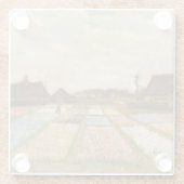 電球フィールド | ビンセント・ヴァン・ゴッホ ガラスコースター (裏面)