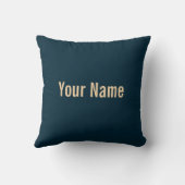 電球ランプのレトロ電球頭が切れる電気技師 クッション (裏面)