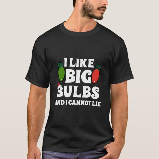 電球一家大好きです Tシャツ (正面)