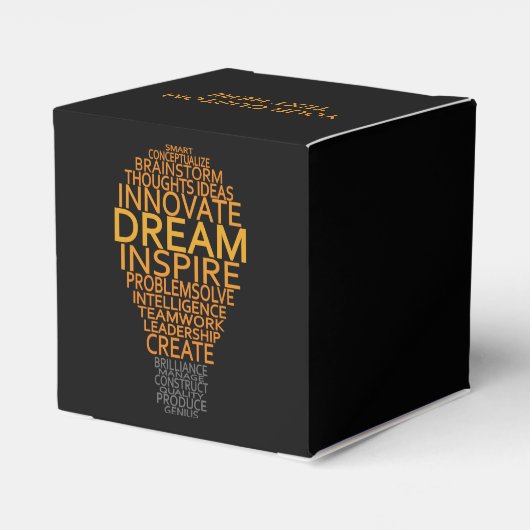 電球感動的のカスタムお願い箱 フェイバーボックス (裏面サイド)