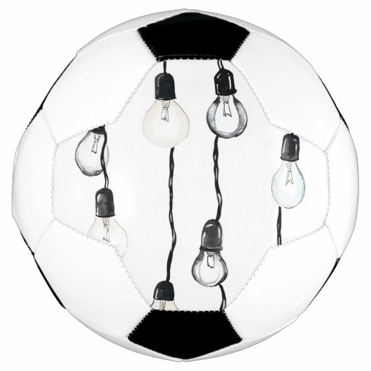 電球 サッカーボール (正面)