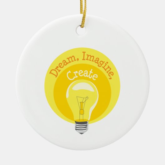 電球 セラミックオーナメント (正面)