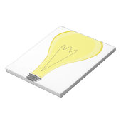 電球 ノートパッド (回転)