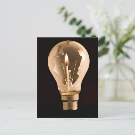 電球 ポストカード (スタンド正面)