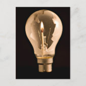 電球 ポストカード (正面)