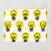 電球 ポストカード (正面)