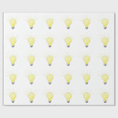 電球 ラッピングペーパー (フラット)