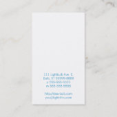 電球 名刺 (裏面)