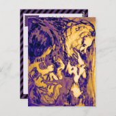 電磁放射線 ポストカード (正面/裏面)