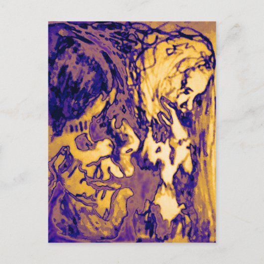 電磁放射線 ポストカード (正面)