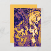 電磁放射線 招待状 (正面/裏面)