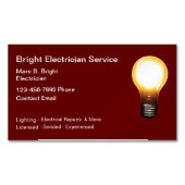 電磁気モダン名刺 マグネット名刺 (正面)