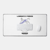電磁気体内部のローレンツ力 デスクマット (キーボード&マウス)