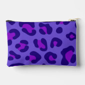 「電紫色ヒョウ」 アクセサリーポーチ (裏面)