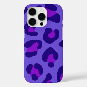 「電紫色ヒョウ」 iPhone 16 PROケース