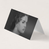 電絵を描気黒白 名刺 (正面)