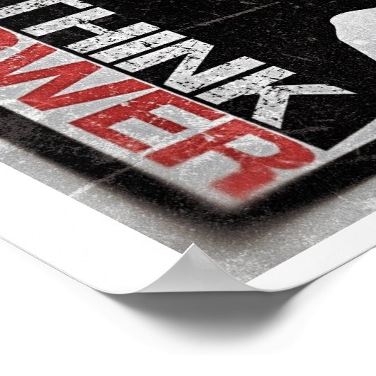 電考え力 ポスター (角)