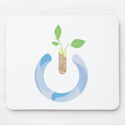 電考え力 マウスパッド (正面)