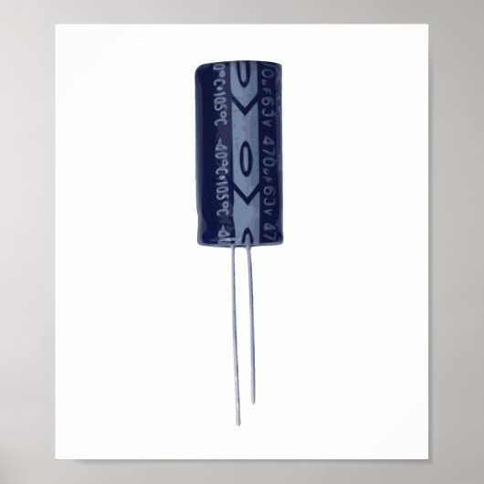 電解コンデンサ ポスター (正面)