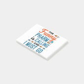 電話おもしろいがかかってきたから行かねばならない ポストイット (アングル)