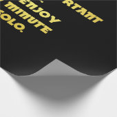 電話おもしろいカスタマーサービスジョーク ラッピングペーパー (角)