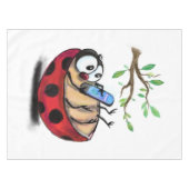 電話おもしろい付きテーブルクロスLadybug テーブルクロス (正面(横))