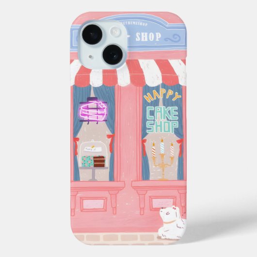 電話かわいらしケース Case-Mate iPhoneケース (裏面)
