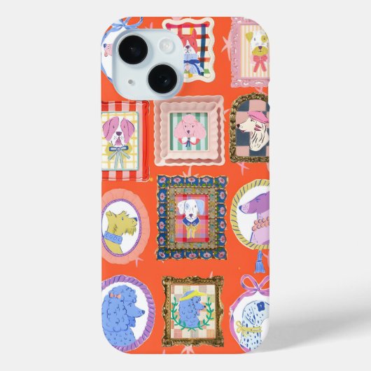 電話かわいらしケース Case-Mate iPhoneケース (裏面)