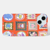 電話かわいらしケース Case-Mate iPhoneケース (裏面 (横))