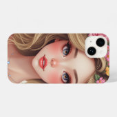 電話かわいらしケース iPhoneケース (裏面横)