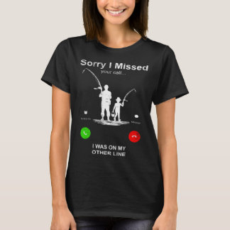電話が恋しく思他の線に通ってごめんなさい Tシャツ
