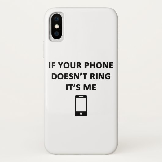電話が鳴らないのは私のせい Case-Mate iPhoneケース (裏面)