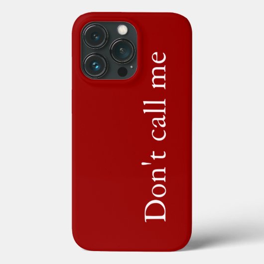 電話しない – Case-Mate iPhoneケース iPhone 13 Proケース (裏面)
