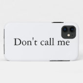 電話しない – iPhoneケース Case-Mate iPhoneケース (裏面(横))