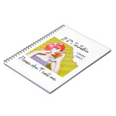 電話するな、デザイン ノートブック (左側)