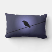 電話でカラス ランバークッション (裏面)