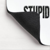 電話で叫ぶビジネスマン マウスパッド (コーナー)