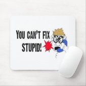 電話で叫ぶビジネスマン マウスパッド (マウス)