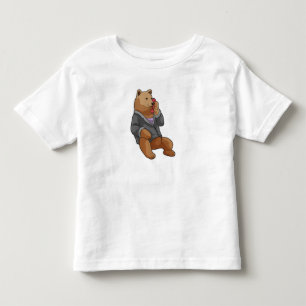 電話で秘書として務める トドラーTシャツ