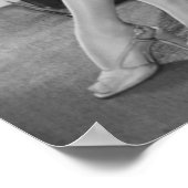 電話で話している女性 ポスター (角)