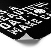 電話で電話するのは美しい日だ ポスター (角)