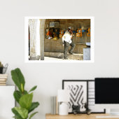 電話で ポスター (ホームオフィス)