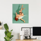 電話で ポスター (ホームオフィス)