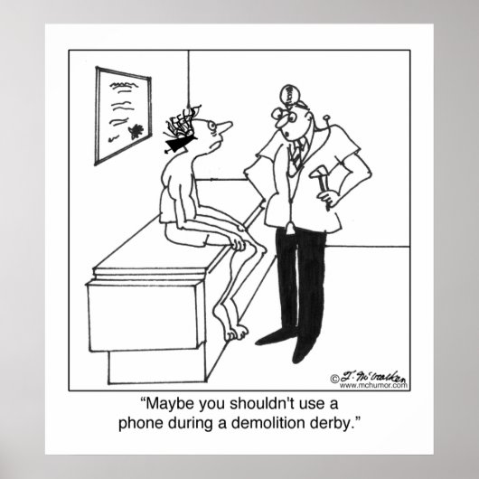 電話と取り壊しダービー ポスター (正面)